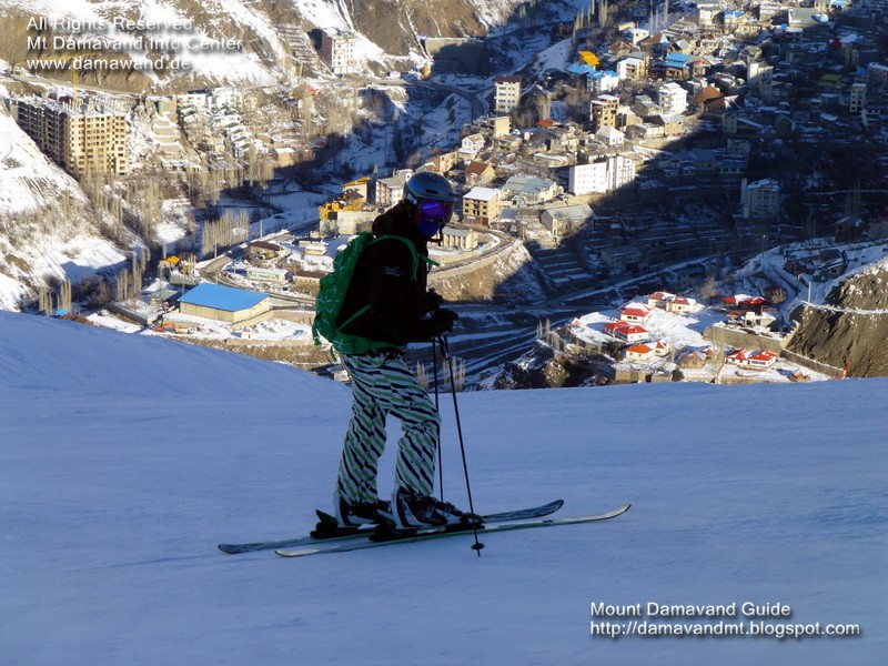 Ski Resort Shemshak Near Tehran, Iran